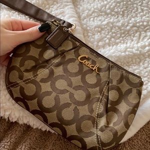 Coach wristlet